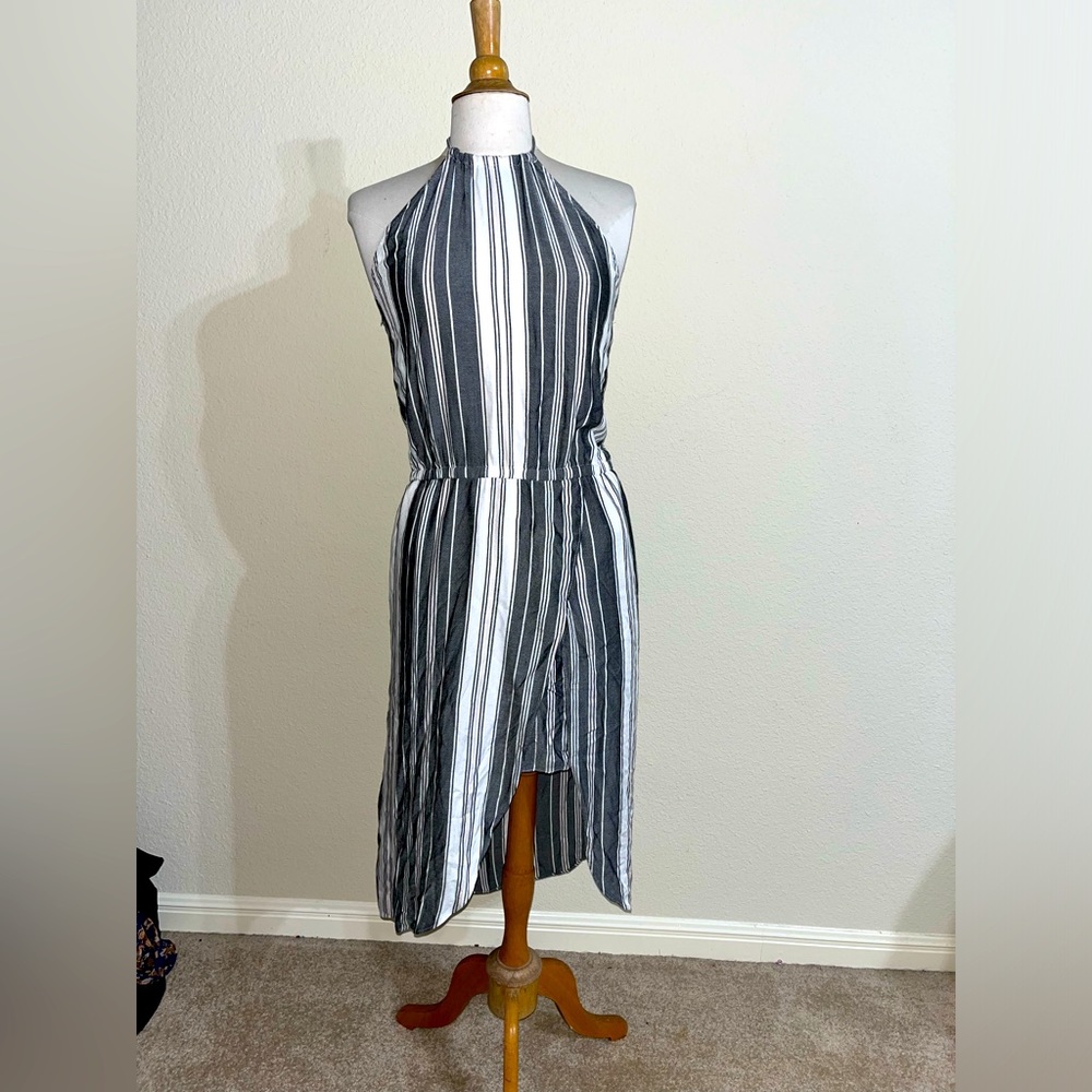 Anthropologie Drew black and white dress